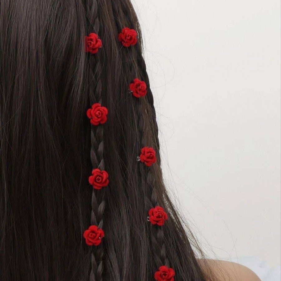 قفل مو قرمز🥀