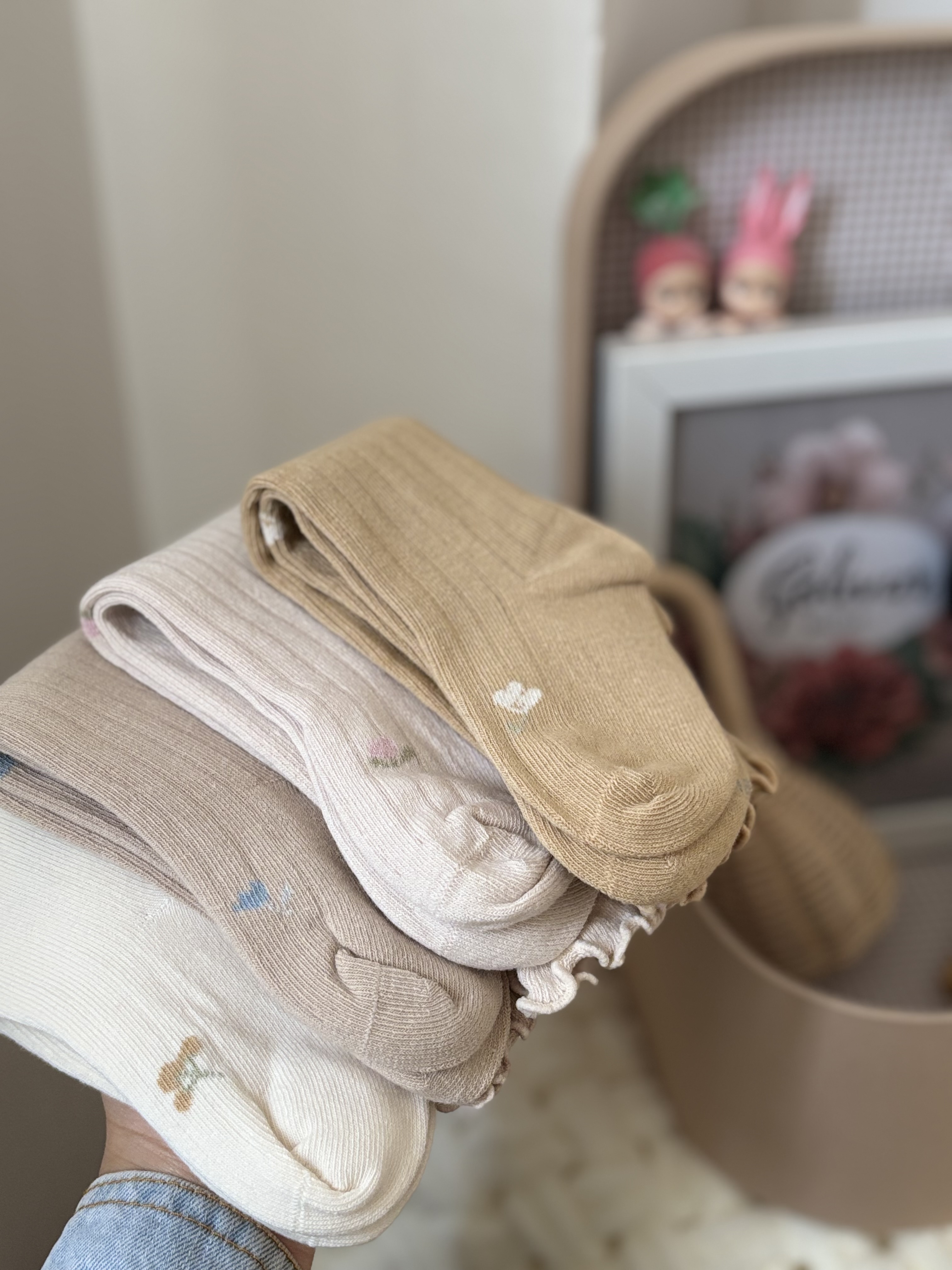 جوراب بچگانه ۱ تا ۳ سال🧸🍂🌧️