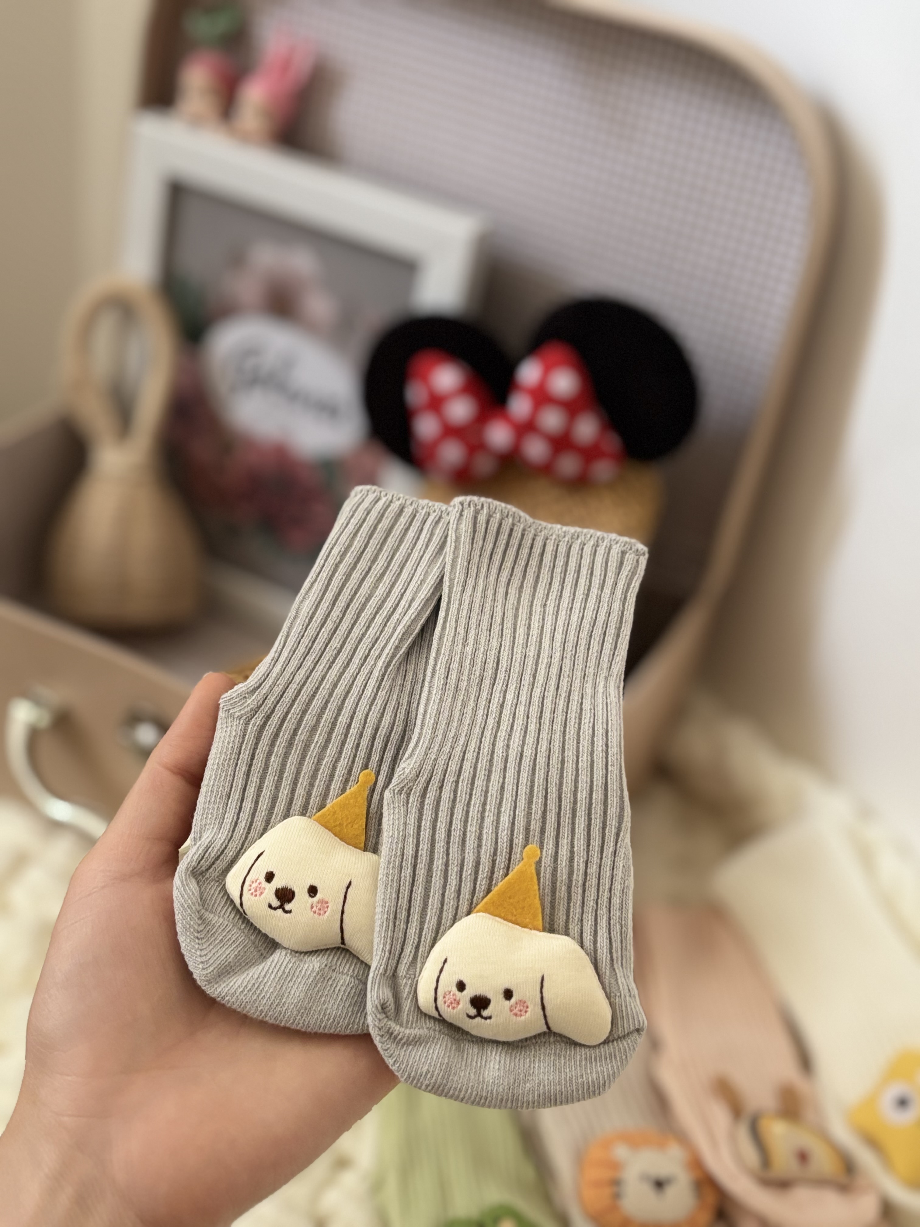 جوراب کبریتی فانتزی عروسکی🧸🌸