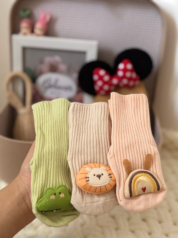 جوراب کبریتی فانتزی عروسکی🧸🌸
